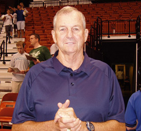 Coach Jim Calhoun