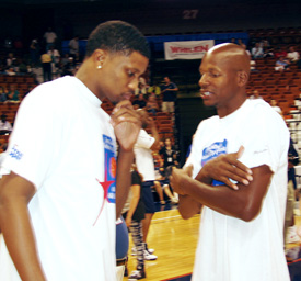 Rudy Gay and Ray Allen